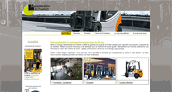 Desktop Screenshot of manutention.ch